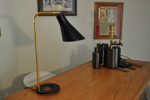Load image into Gallery viewer, Table Lamp Black & Gold
