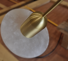 Load image into Gallery viewer, Pendant Light Brass with Marble Diffuser (Large)