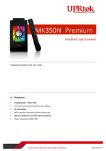 Load image into Gallery viewer, Spectrometer Handheld - MK350N Premium