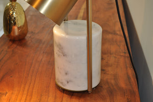 Table Lamp Brass/Stone Base