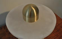 Load image into Gallery viewer, Table Lamp Brass/Stone Marble S
